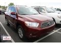 2010 Salsa Red Pearl Toyota Highlander SE 4WD  photo #1