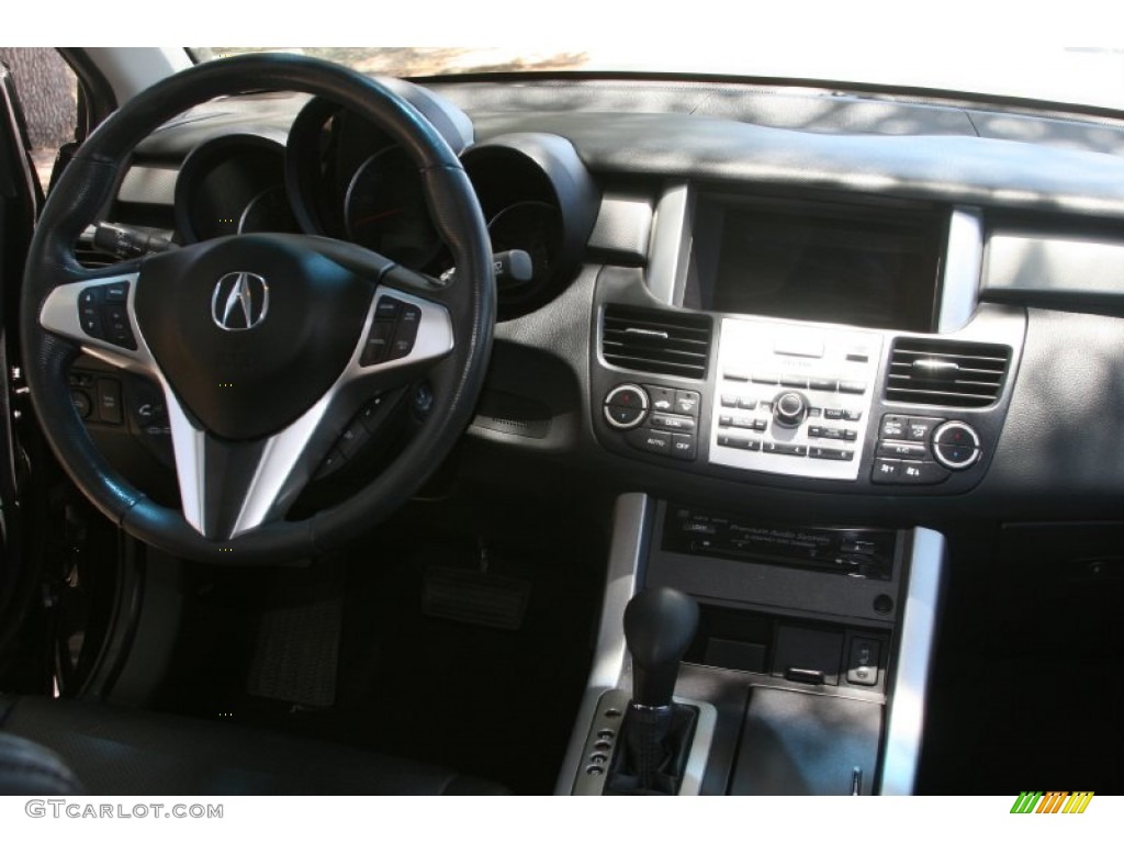 2009 Acura RDX SH-AWD Ebony Dashboard Photo #49913781