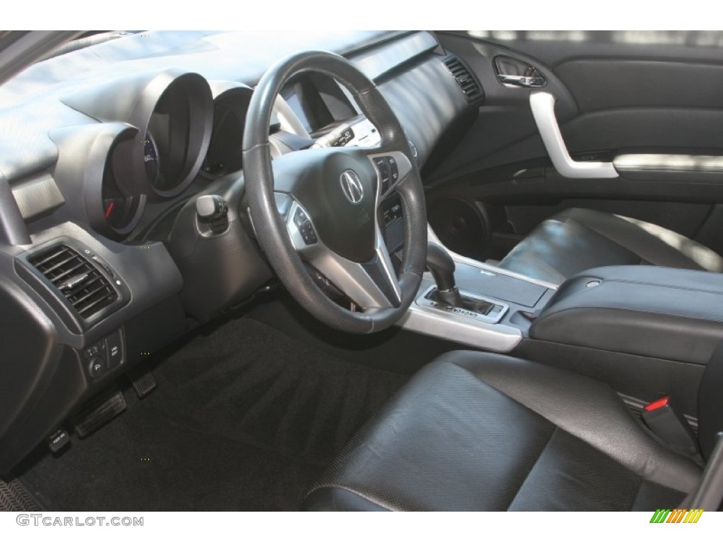 Ebony Interior 2009 Acura RDX SH-AWD Photo #49913811