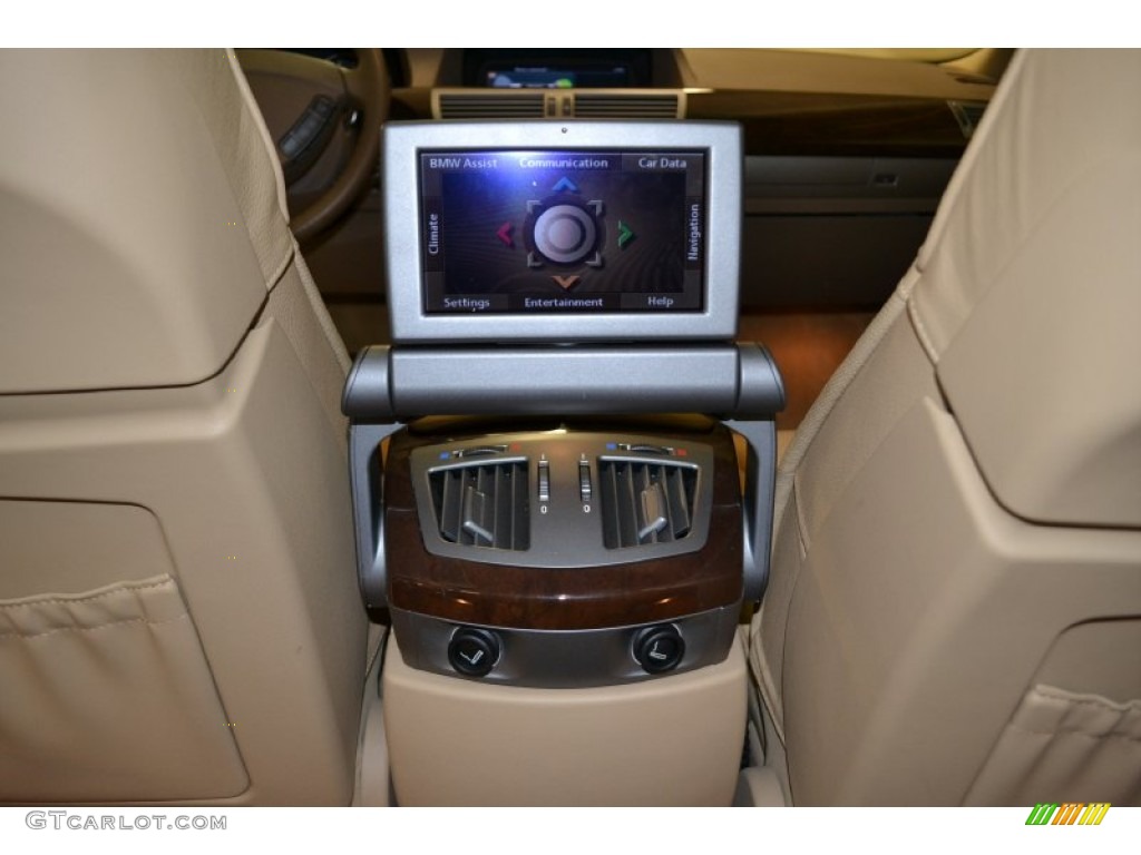 2008 7 Series 750Li Sedan - Alpine White / Cream Beige photo #27