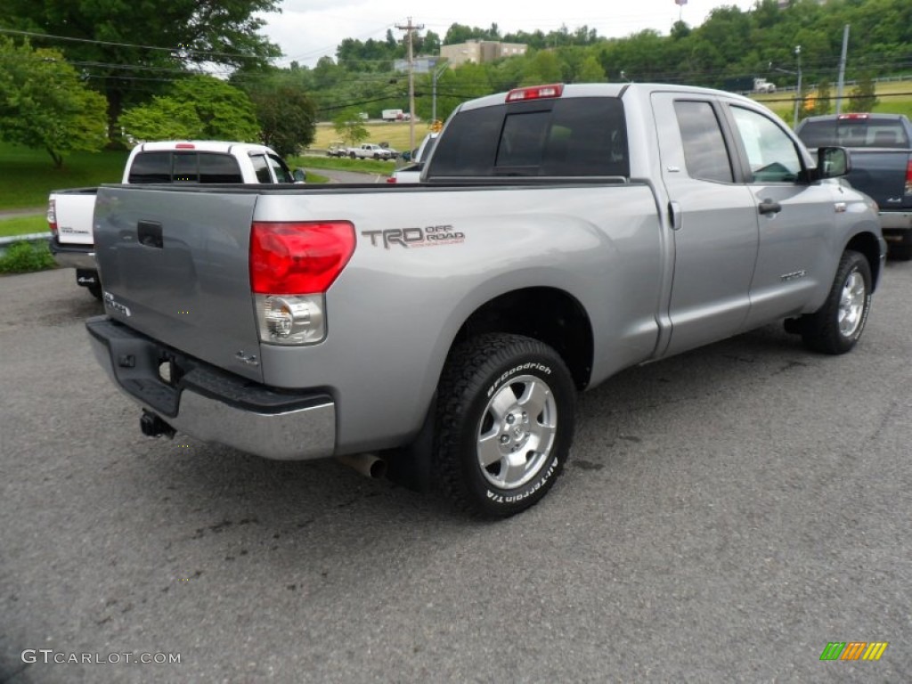 2008 Tundra SR5 TRD Double Cab 4x4 - Silver Sky Metallic / Graphite Gray photo #7