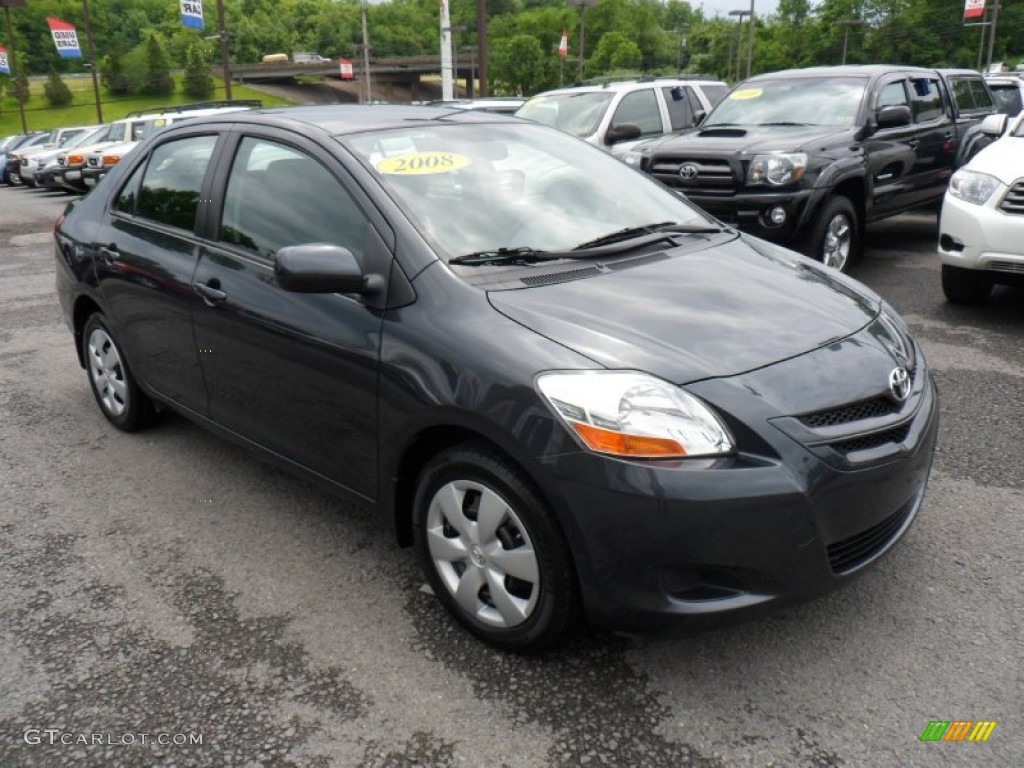 Flint Mica 2008 Toyota Yaris Sedan Exterior Photo #49915086