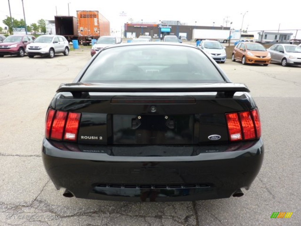 2002 Mustang GT Coupe - Black / Medium Graphite photo #3