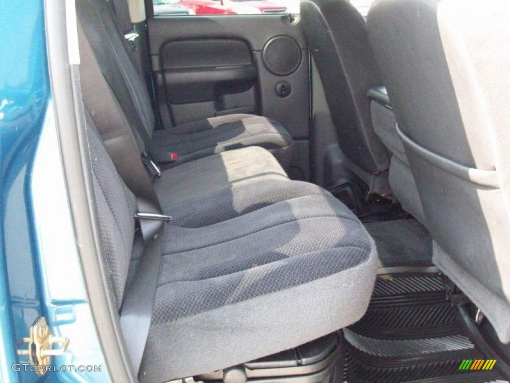 Dark Slate Gray Interior 2004 Dodge Ram 2500 SLT Quad Cab 4x4 Photo #49915794