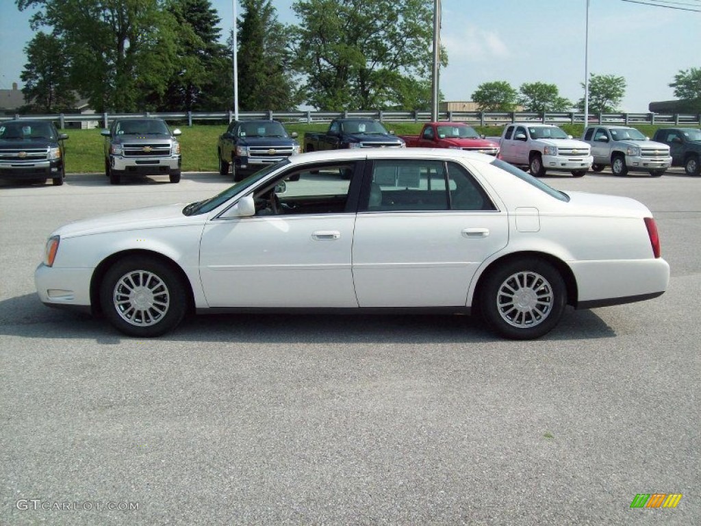 White Diamond 2004 Cadillac DeVille DHS Exterior Photo #49915848