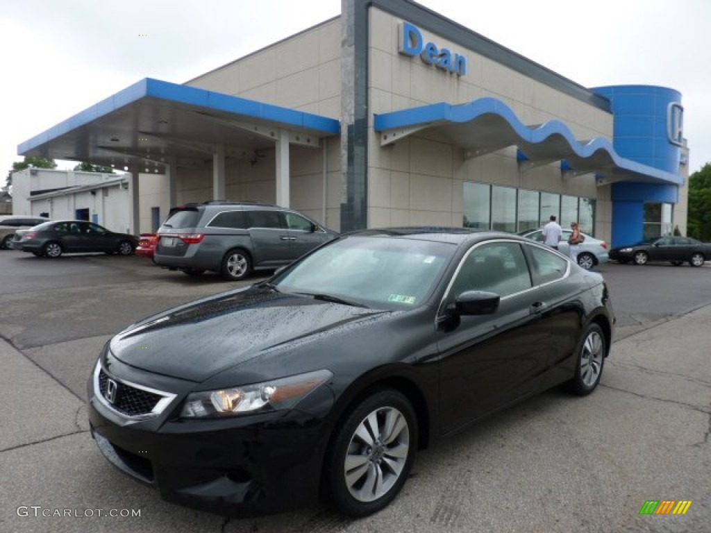 2008 Accord EX-L Coupe - Nighthawk Black Pearl / Black photo #1