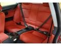 Coral Red/Black Dakota Leather Interior Photo for 2011 BMW 3 Series #49916367