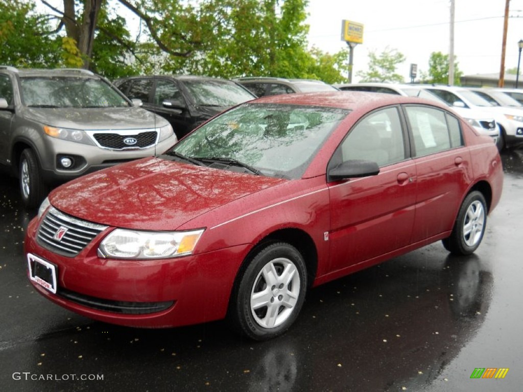 Berry Red 2006 Saturn ION 2 Sedan Exterior Photo #49917267