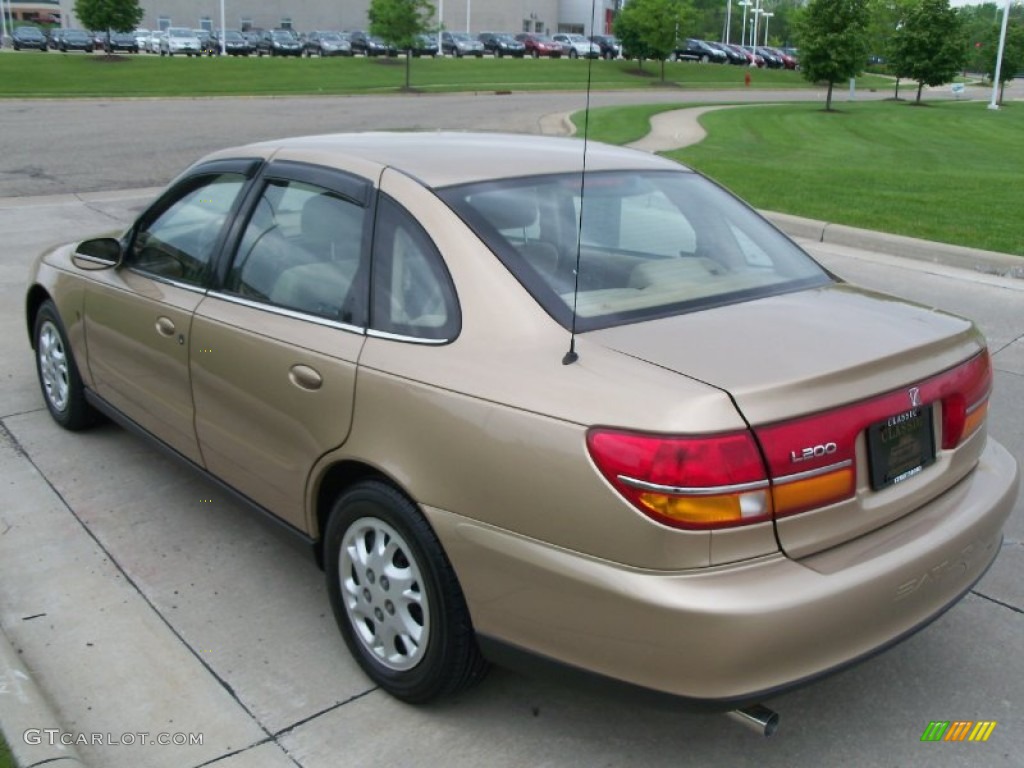 2002 L Series L200 Sedan - Medium Gold / Medium Tan photo #5