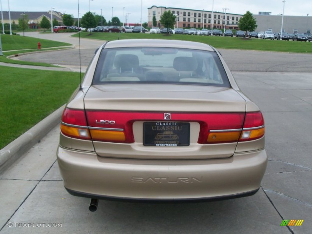 2002 L Series L200 Sedan - Medium Gold / Medium Tan photo #6