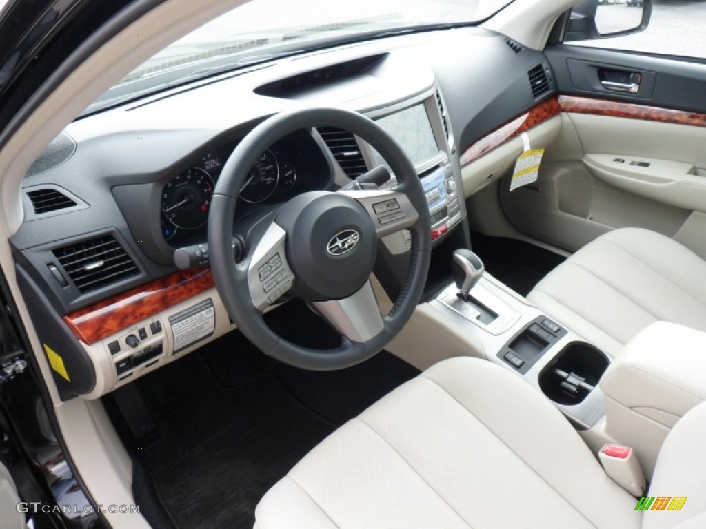 Warm Ivory Interior 2011 Subaru Legacy 3.6R Limited Photo #49919469