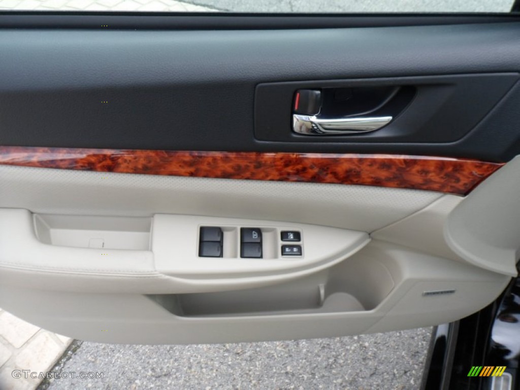 2011 Subaru Legacy 3.6R Limited Warm Ivory Door Panel Photo #49919472