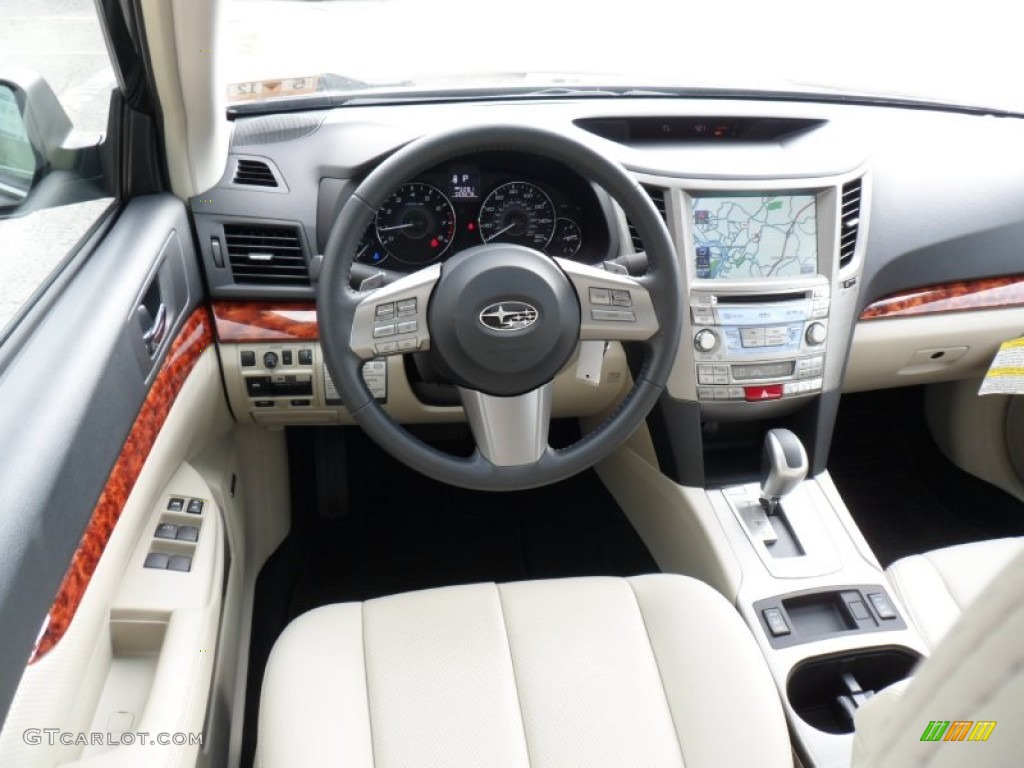 Warm Ivory Interior 2011 Subaru Legacy 3 6r Limited Photo
