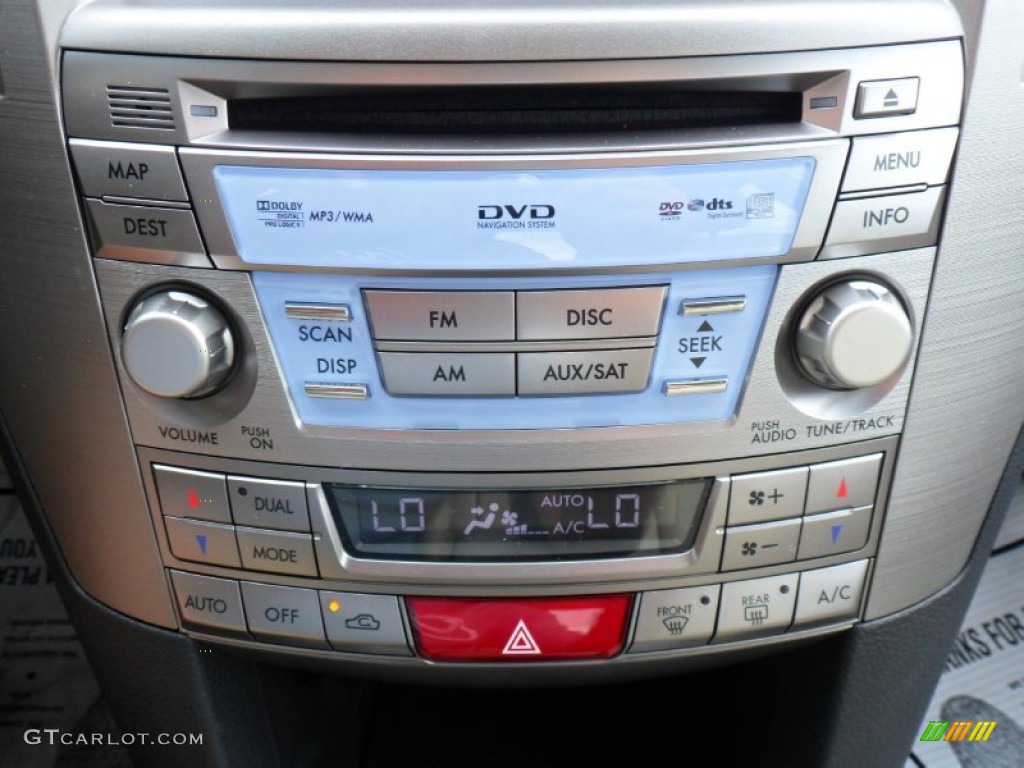 2011 Subaru Legacy 3.6R Limited Controls Photo #49919487
