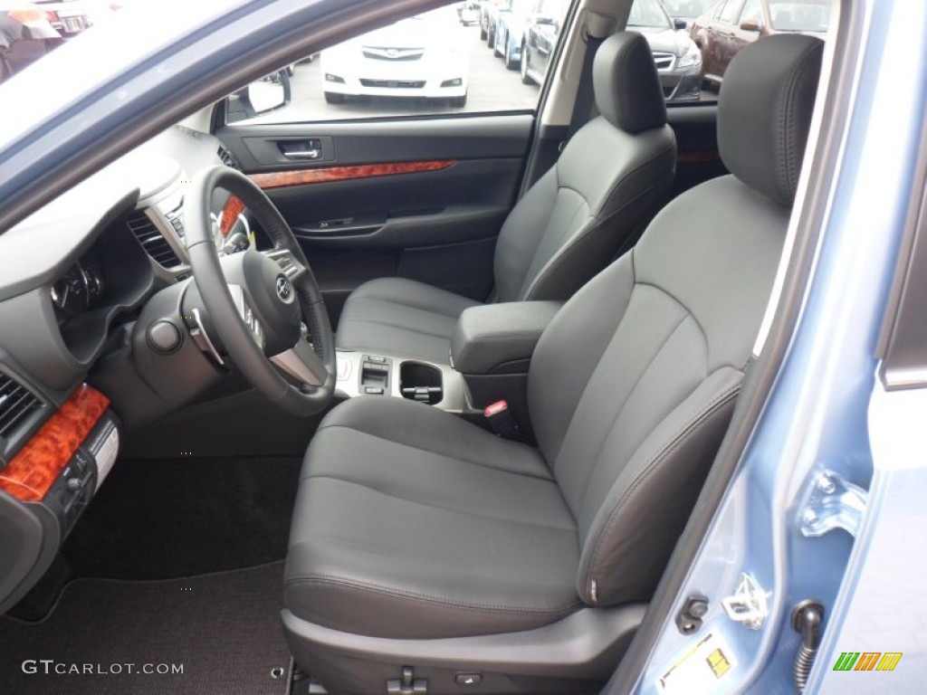 Off Black Interior 2011 Subaru Outback 2.5i Limited Wagon Photo #49919619