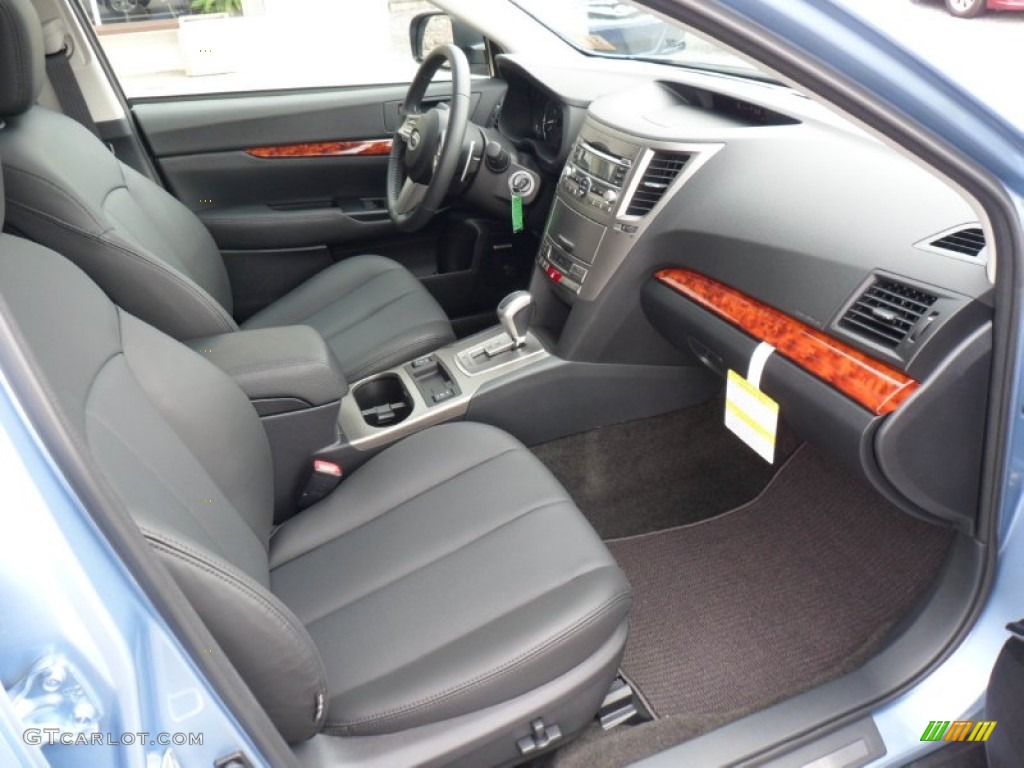 Off Black Interior 2011 Subaru Outback 2.5i Limited Wagon Photo #49919628