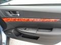 2011 Subaru Outback Off Black Interior Door Panel Photo