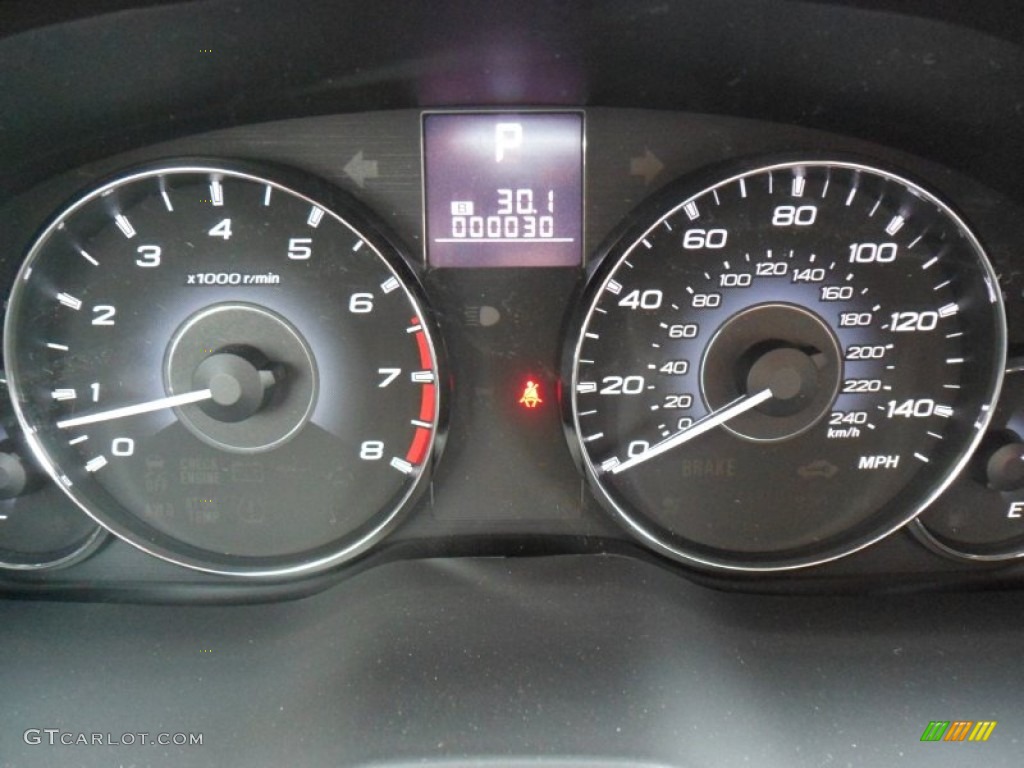 2011 Subaru Outback 2.5i Limited Wagon Gauges Photo #49919670
