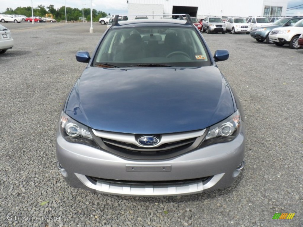 2011 Impreza Outback Sport Wagon - Marine Blue Pearl / Carbon Black photo #2