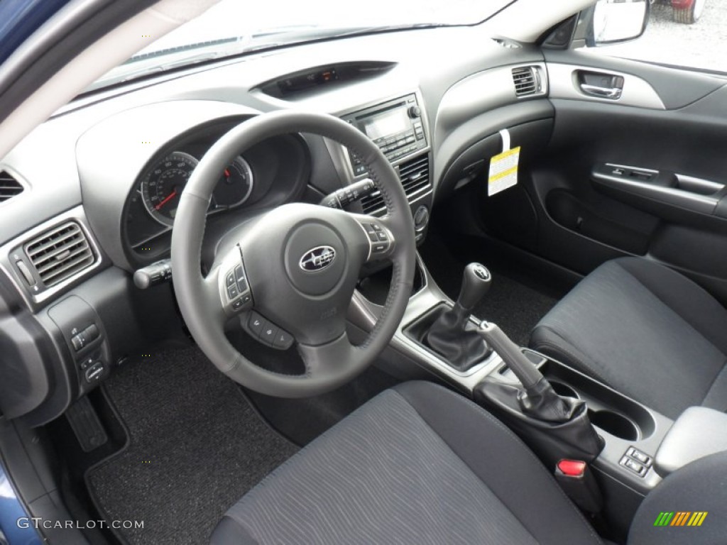 Carbon Black Interior 2011 Subaru Impreza Outback Sport Wagon Photo #49919953