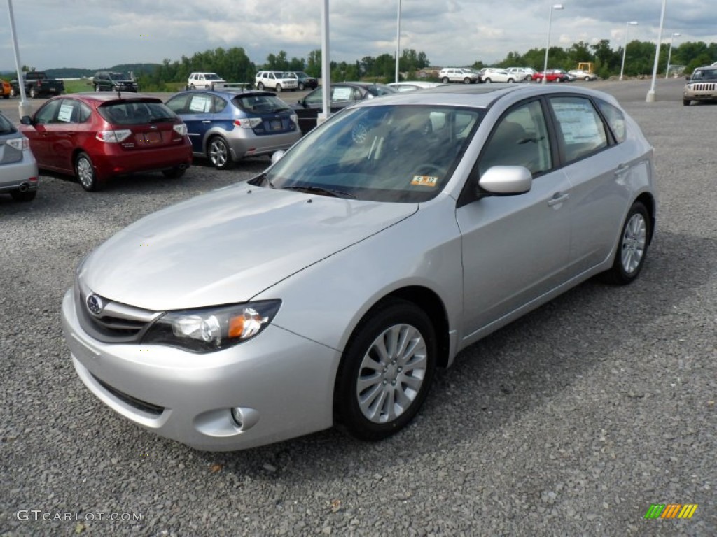 Spark Silver Metallic 2011 Subaru Impreza 2.5i Premium Wagon Exterior Photo #49919992