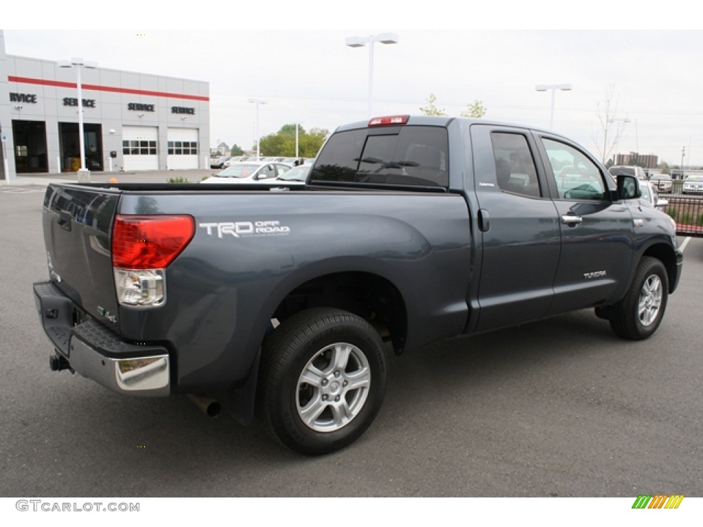 2010 Tundra Limited Double Cab 4x4 - Slate Gray Metallic / Graphite Gray photo #2