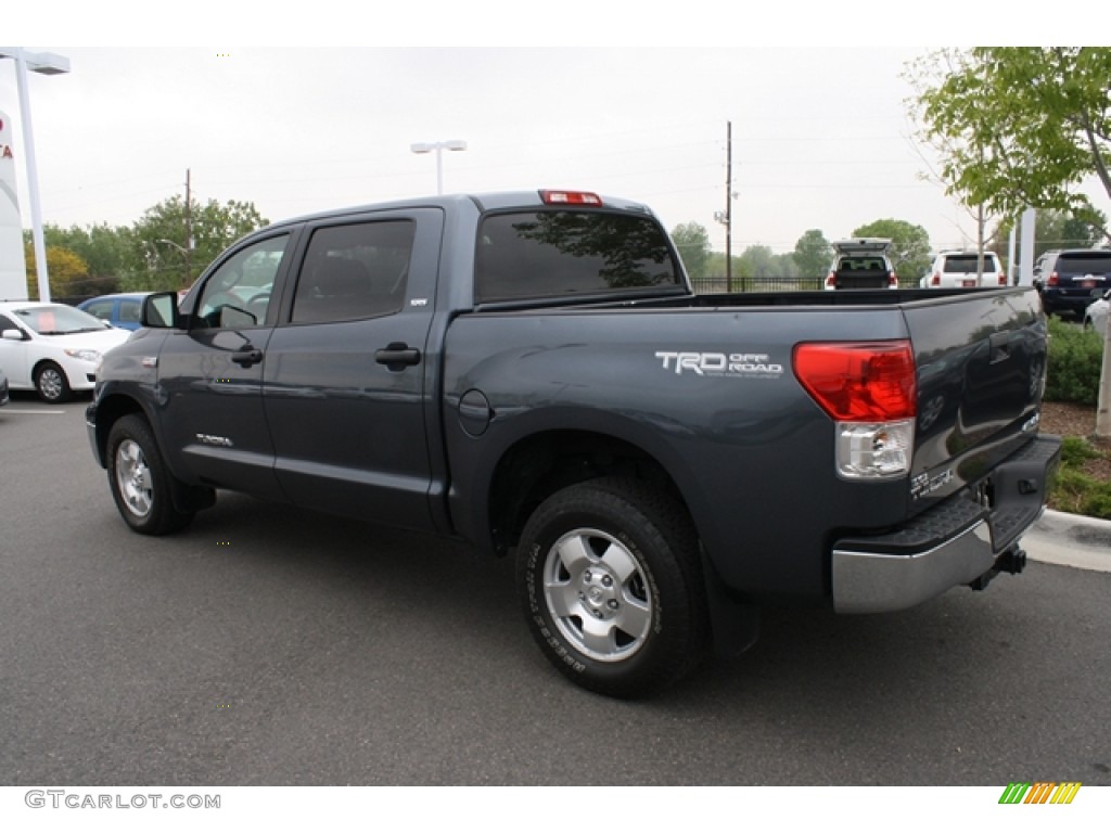 2010 Tundra TRD CrewMax 4x4 - Slate Gray Metallic / Black photo #3