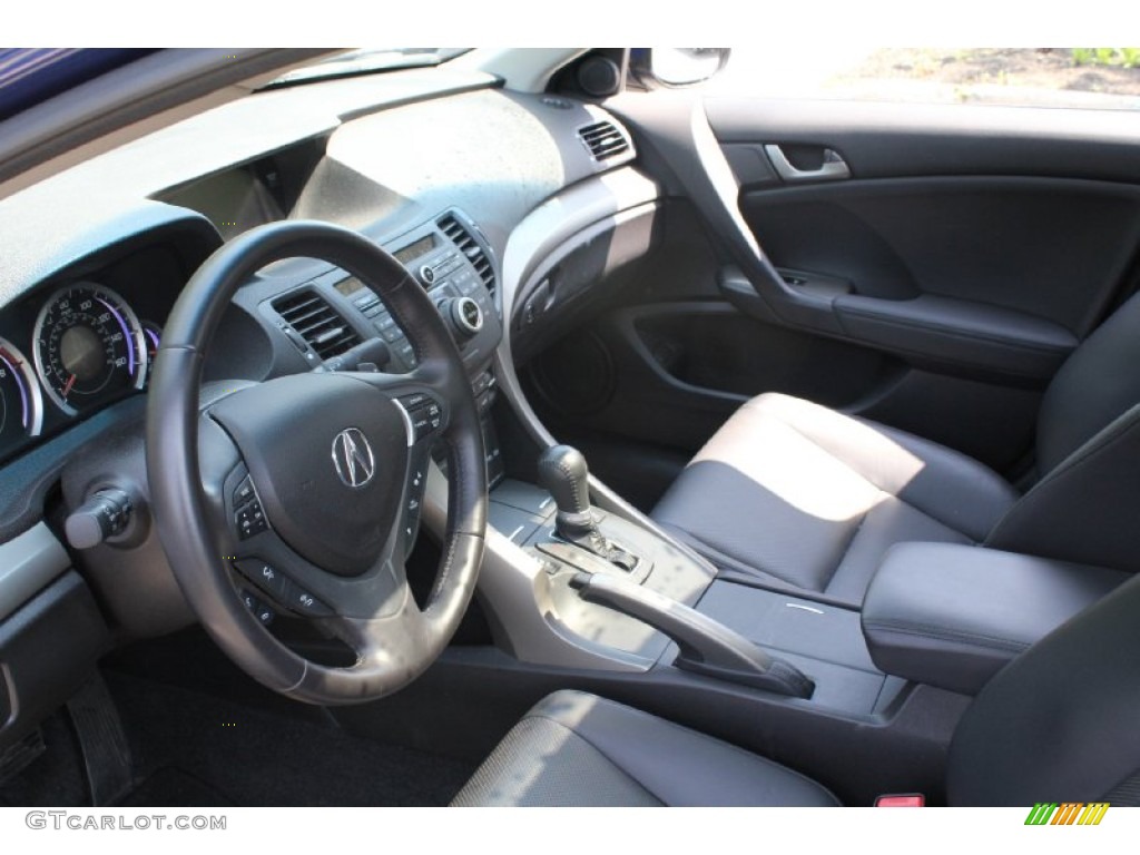 2010 TSX Sedan - Vortex Blue Pearl / Ebony photo #11