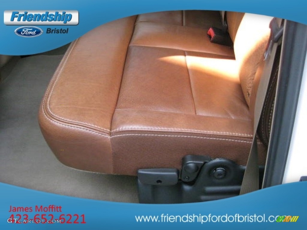 2006 F150 King Ranch SuperCrew 4x4 - Oxford White / Castano Brown Leather photo #18