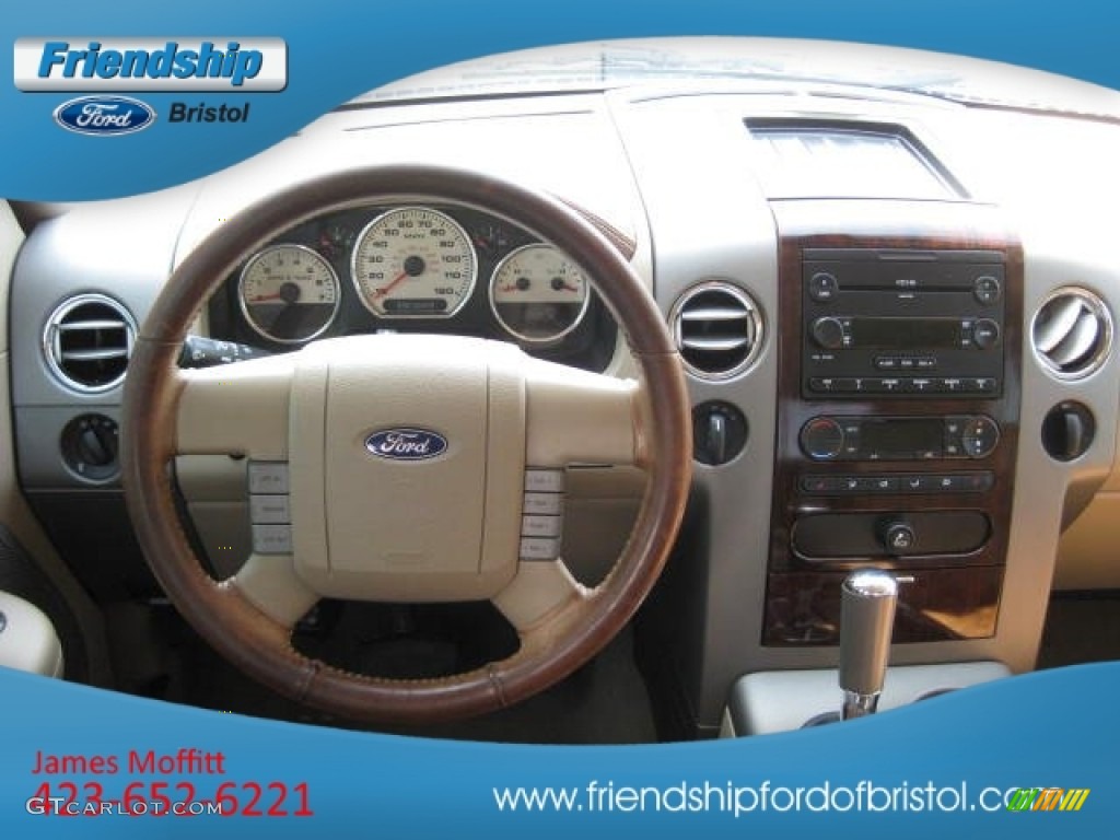 2006 F150 King Ranch SuperCrew 4x4 - Oxford White / Castano Brown Leather photo #20