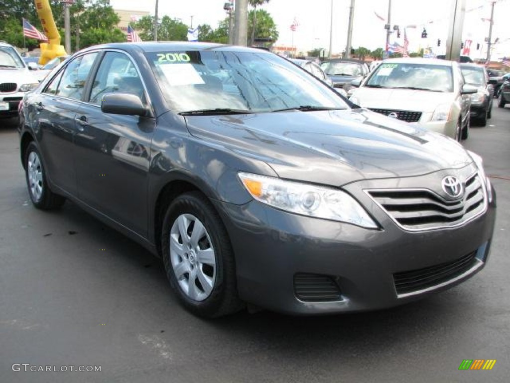 2010 Camry LE - Magnetic Gray Metallic / Ash Gray photo #1