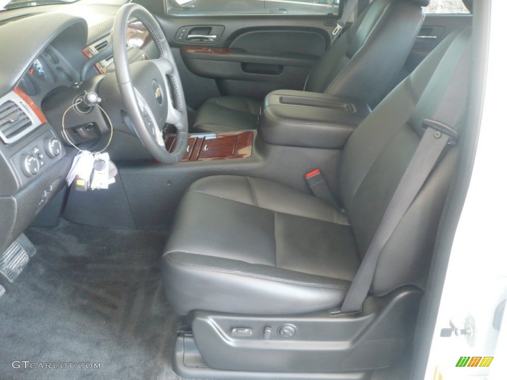2010 Tahoe LTZ 4x4 - Summit White / Ebony photo #10