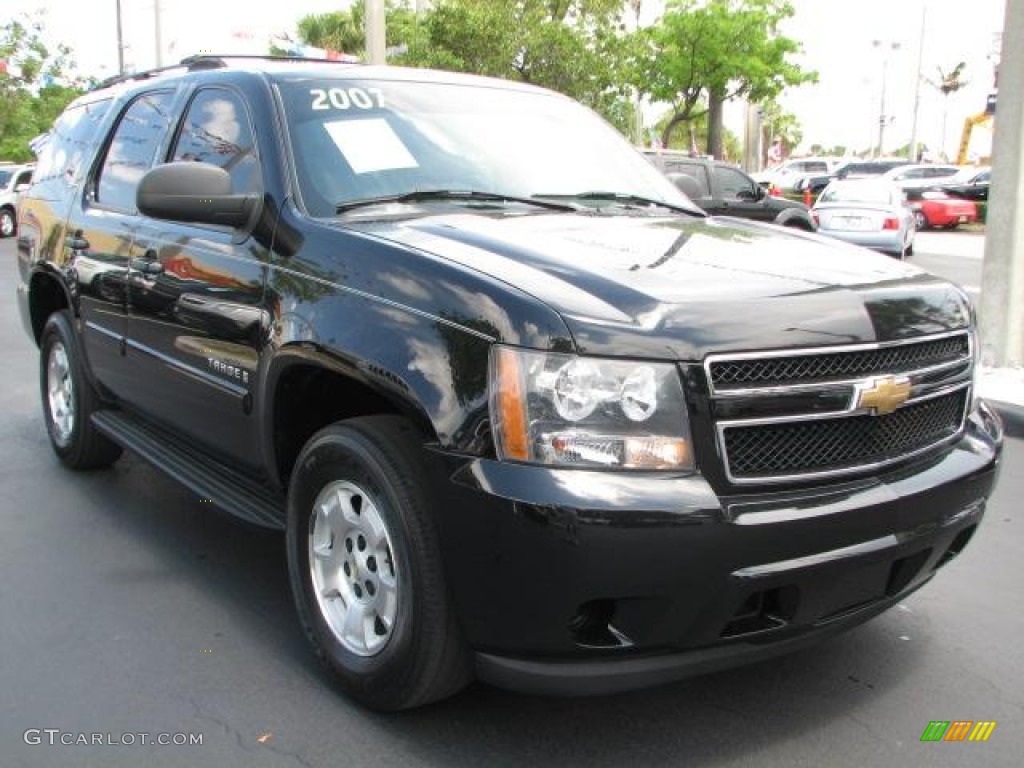 Black Chevrolet Tahoe