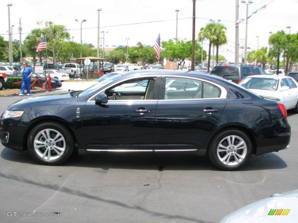 Dark Ink Blue Metallic 2009 Lincoln MKS Sedan Exterior Photo #49923375