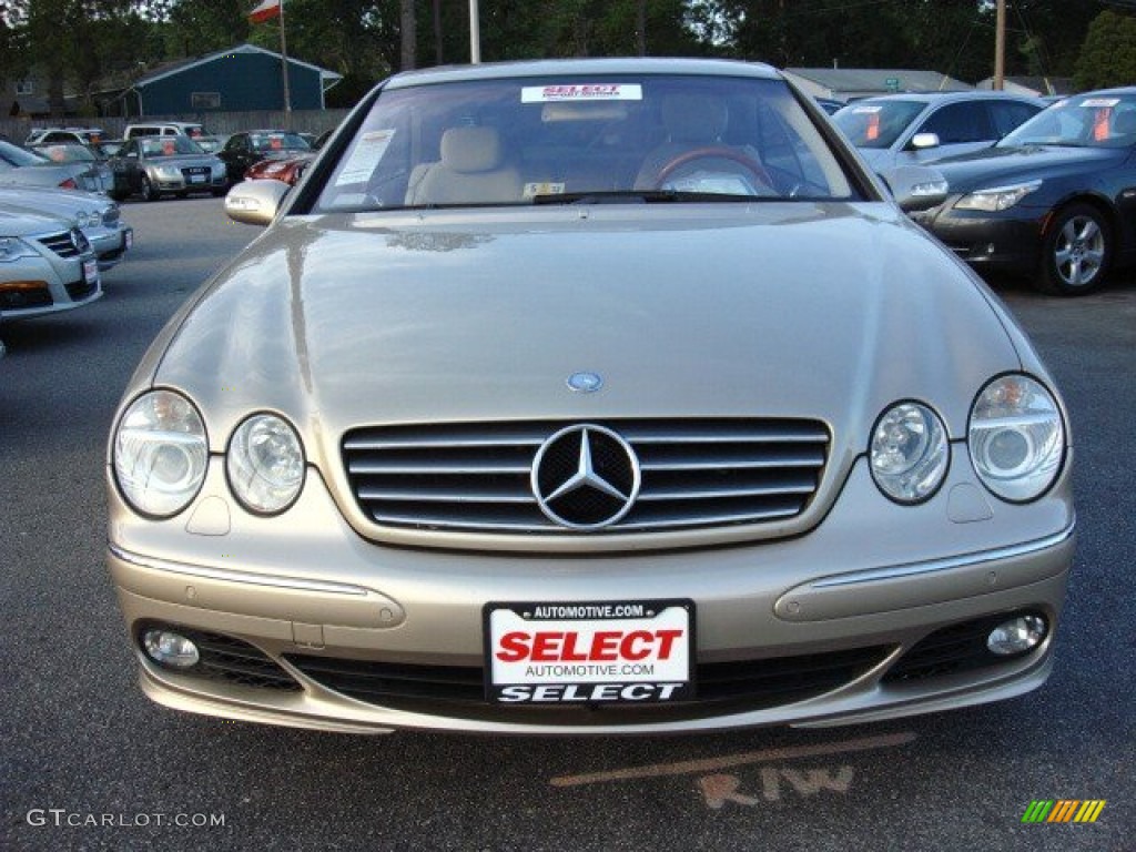 2004 CL 500 - Desert Silver Metallic / Stone photo #7