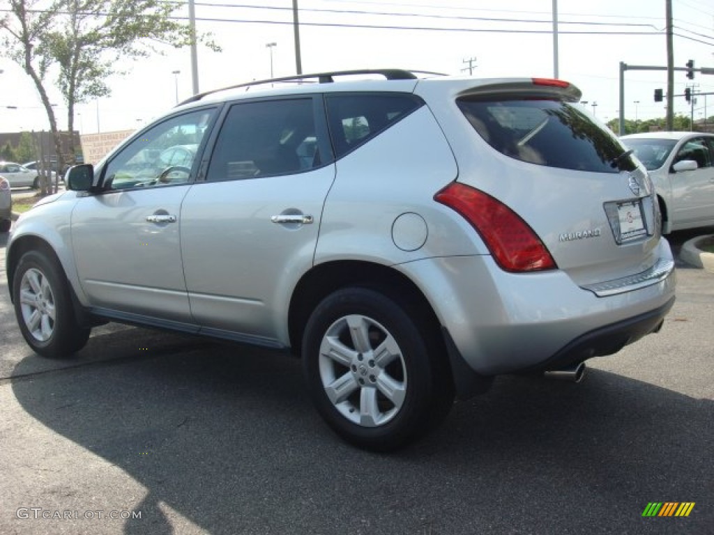 2007 Murano S - Brilliant Silver Metallic / Charcoal photo #5