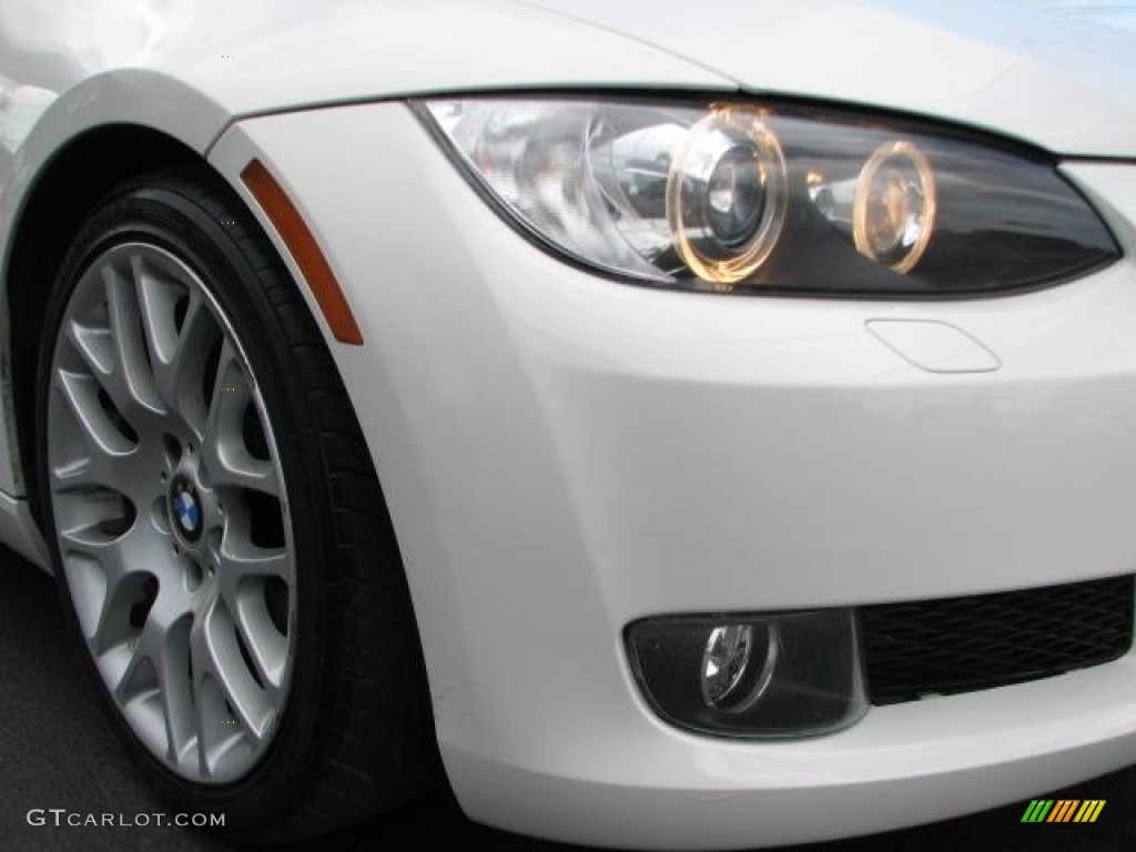 2008 3 Series 328i Coupe - Alpine White / Saddle Brown/Black photo #2