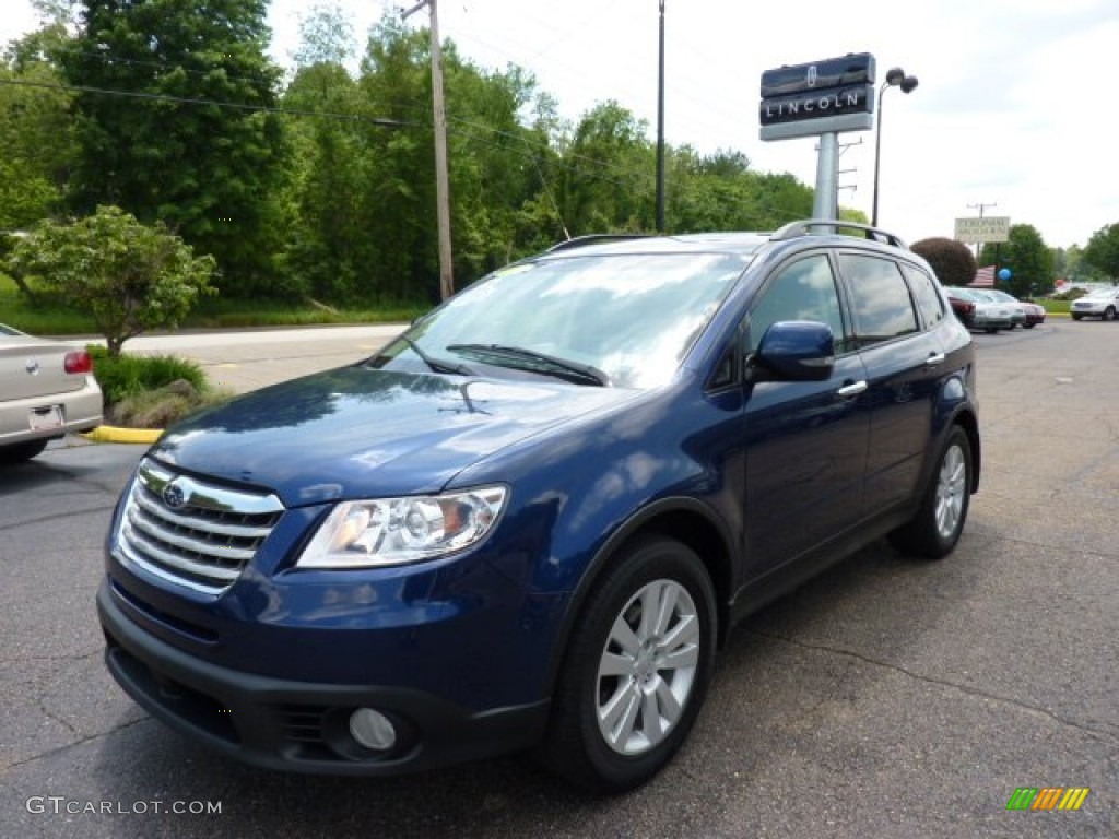 2010 Tribeca 3.6R Limited - Azurite Blue Pearl / Desert Beige photo #1