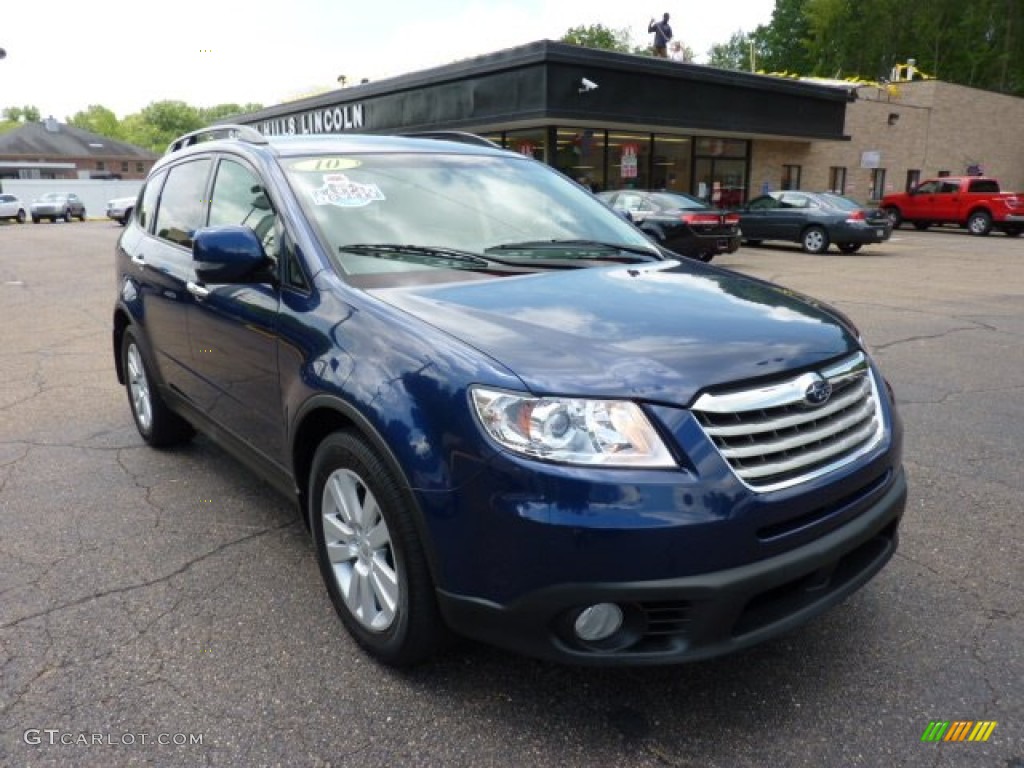 2010 Tribeca 3.6R Limited - Azurite Blue Pearl / Desert Beige photo #5