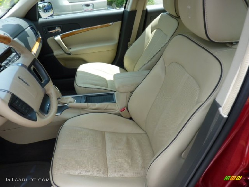 2010 MKZ AWD - Sangria Red Metallic / Light Camel photo #8