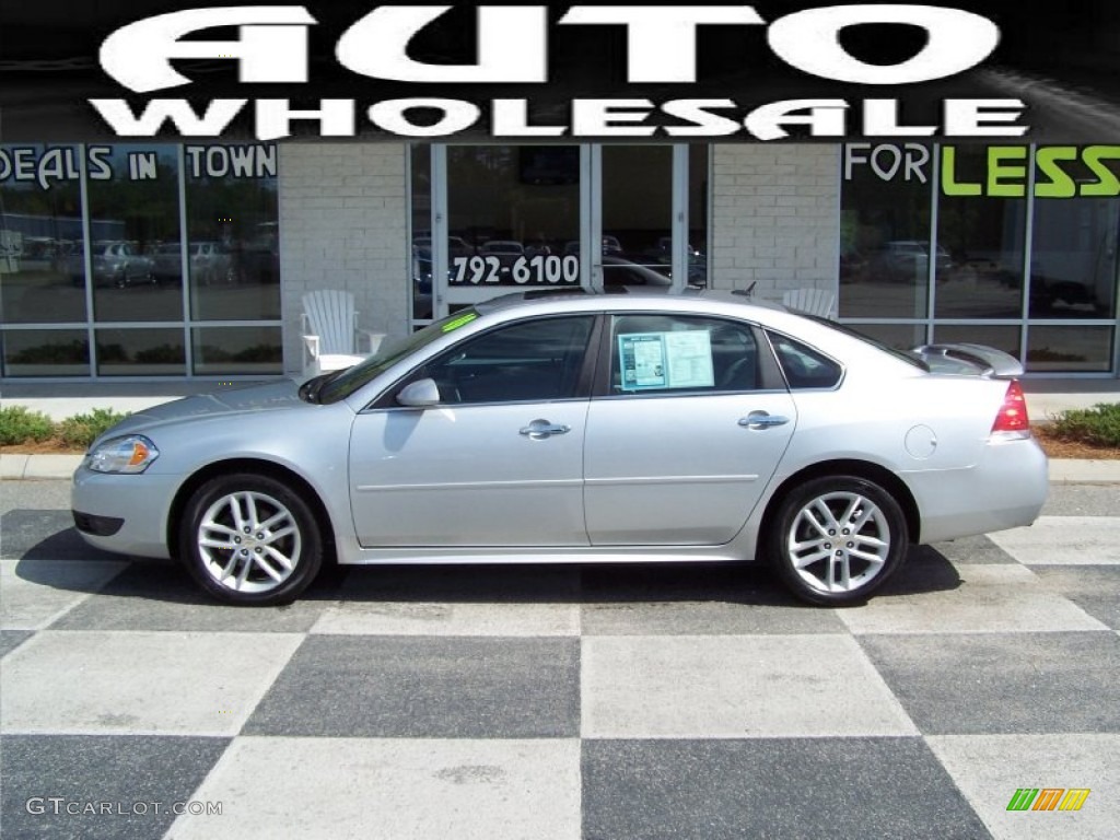 2010 Impala LTZ - Silver Ice Metallic / Neutral photo #1