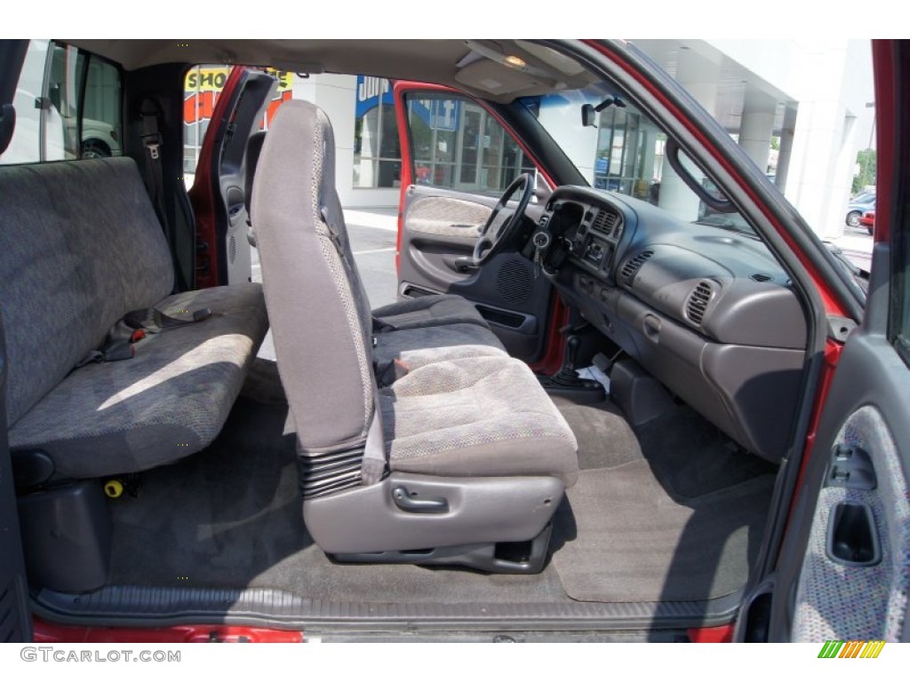 1999 Ram 1500 SLT Extended Cab 4x4 - Metallic Red / Agate Black photo #11