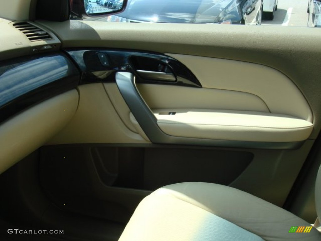 2007 MDX Sport - Dark Cherry Red Pearl / Parchment photo #22