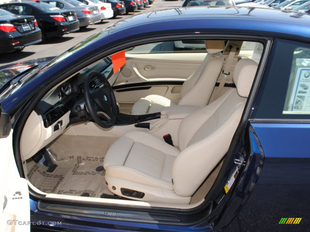 2011 3 Series 328i Coupe - Deep Sea Blue Metallic / Beige Dakota Leather photo #12