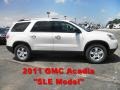 White Diamond Tintcoat 2011 GMC Acadia SLE