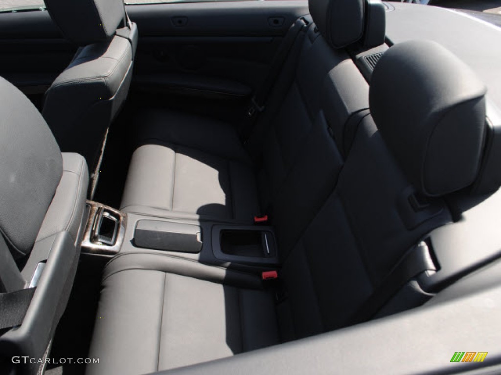 2008 3 Series 335i Convertible - Sparkling Graphite Metallic / Black photo #11