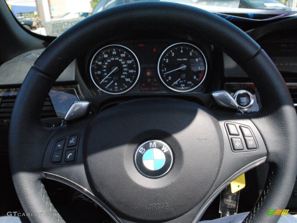 2008 3 Series 335i Convertible - Sparkling Graphite Metallic / Black photo #18