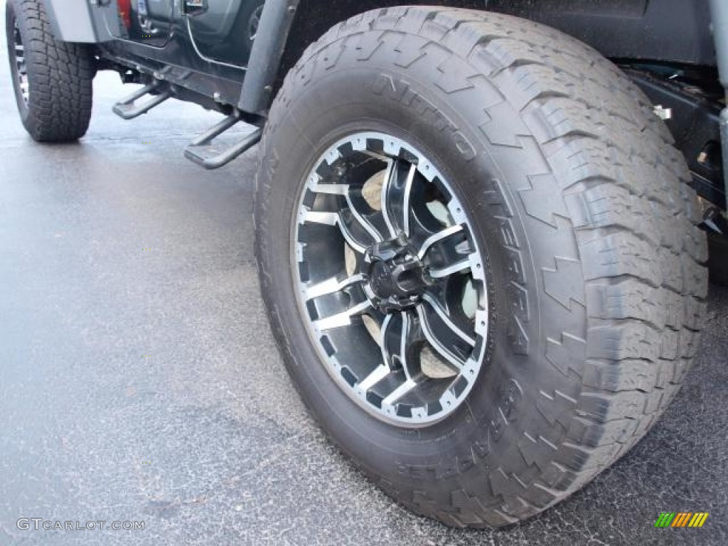 2011 Jeep Wrangler Unlimited Sport 4x4 Custom Wheels Photo #49928448