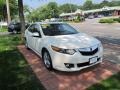 2009 Premium White Pearl Acura TSX Sedan  photo #3