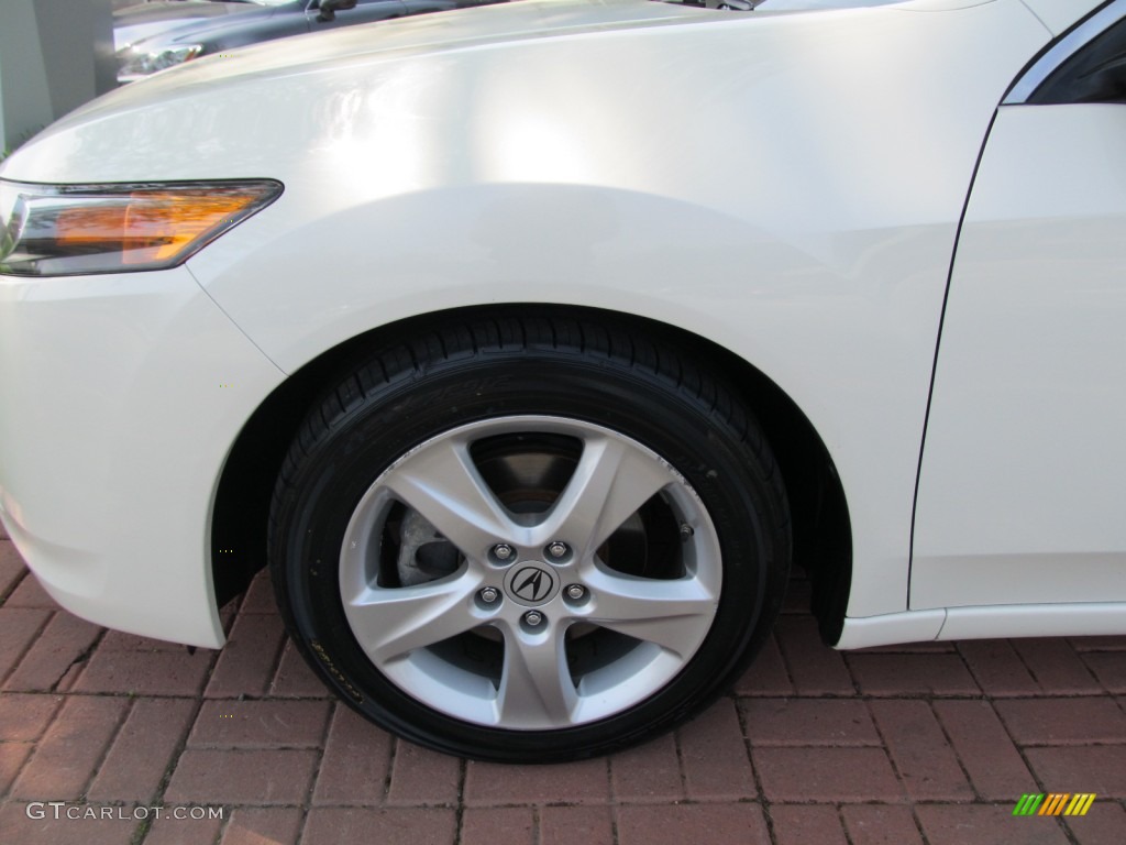 2009 TSX Sedan - Premium White Pearl / Ebony photo #8